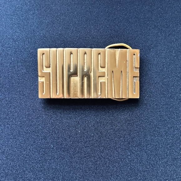 バ*ル様 SUPREME 14AW Brass Belt Buckle Supreme Brass Belt Buckle